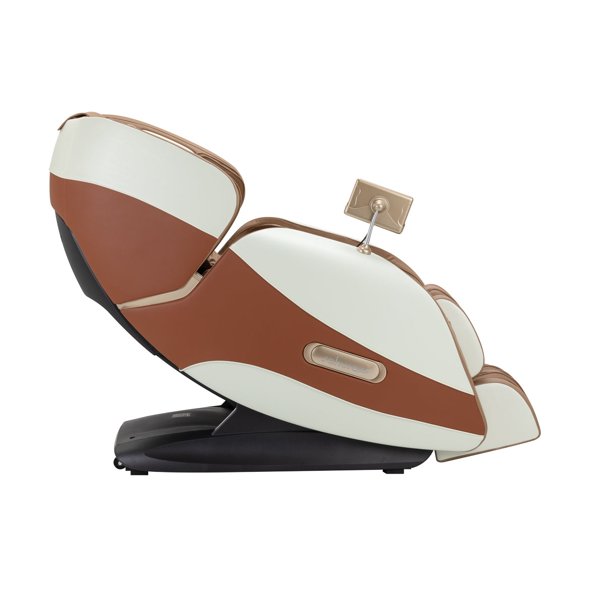 Fauteuil massant Relax Prestige Blanc & Beige