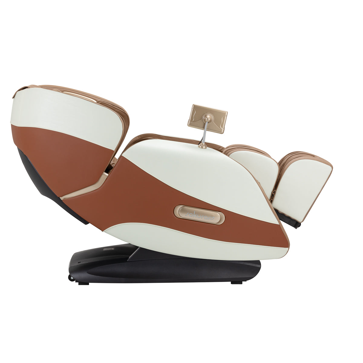 Fauteuil massant Relax Prestige Blanc & Beige