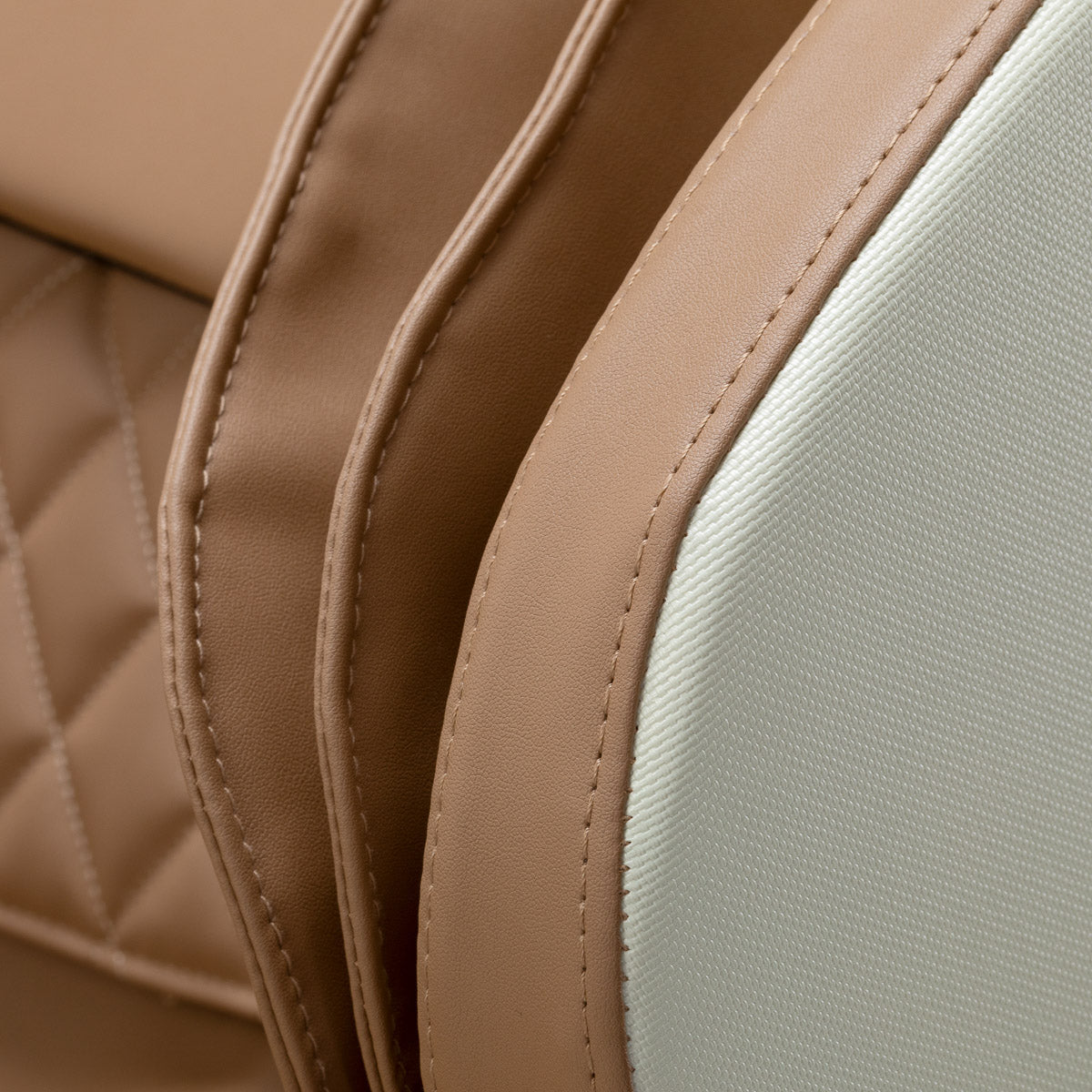 Fauteuil massant Relax Prestige Blanc & Beige