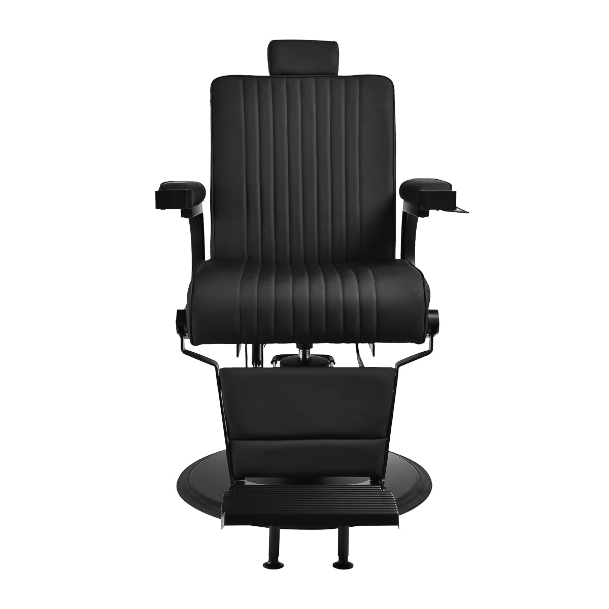 Fauteuil barbier Mason Noir (structure noire)
