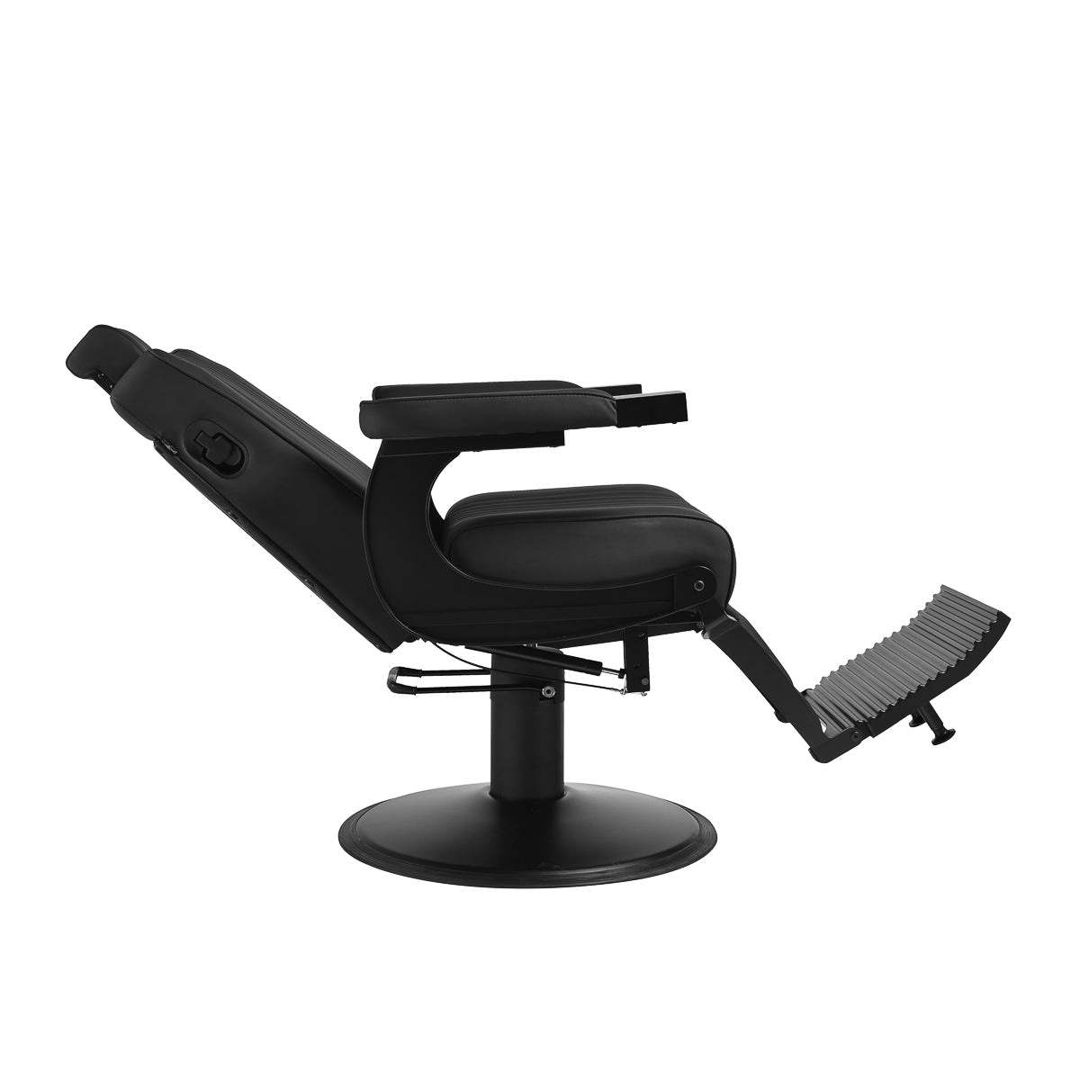 Fauteuil barbier Mason Noir (structure noire)