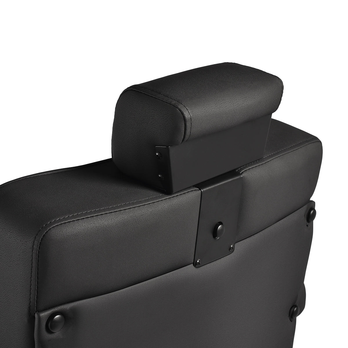 Fauteuil barbier Mason Noir (structure noire)