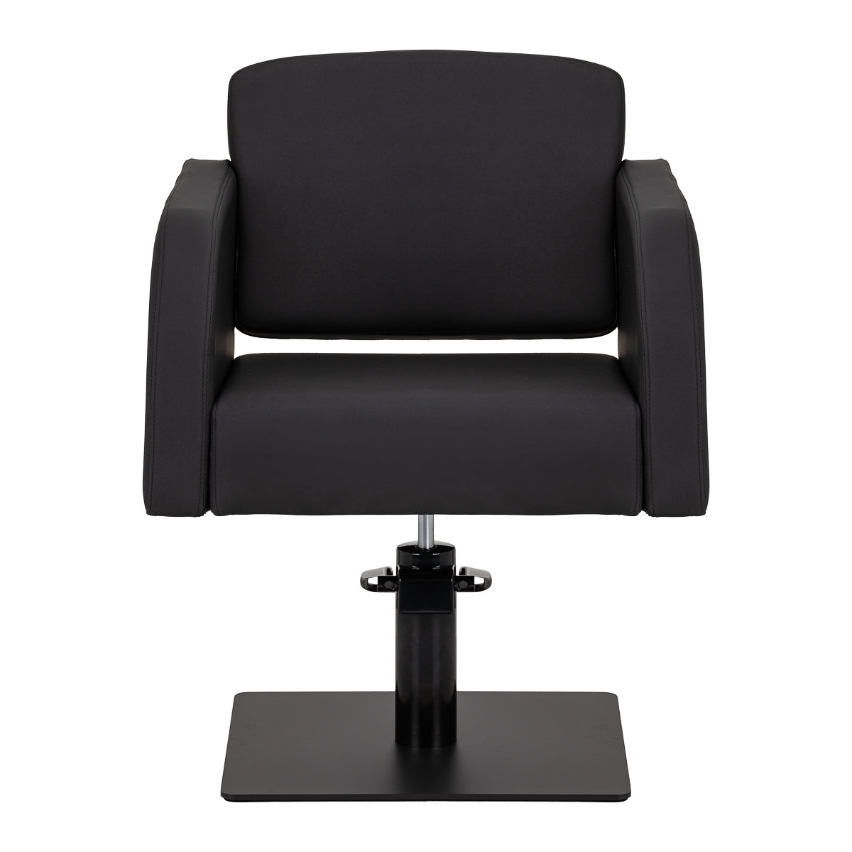 Fauteuil coiffeur Elara Noir (base noire)