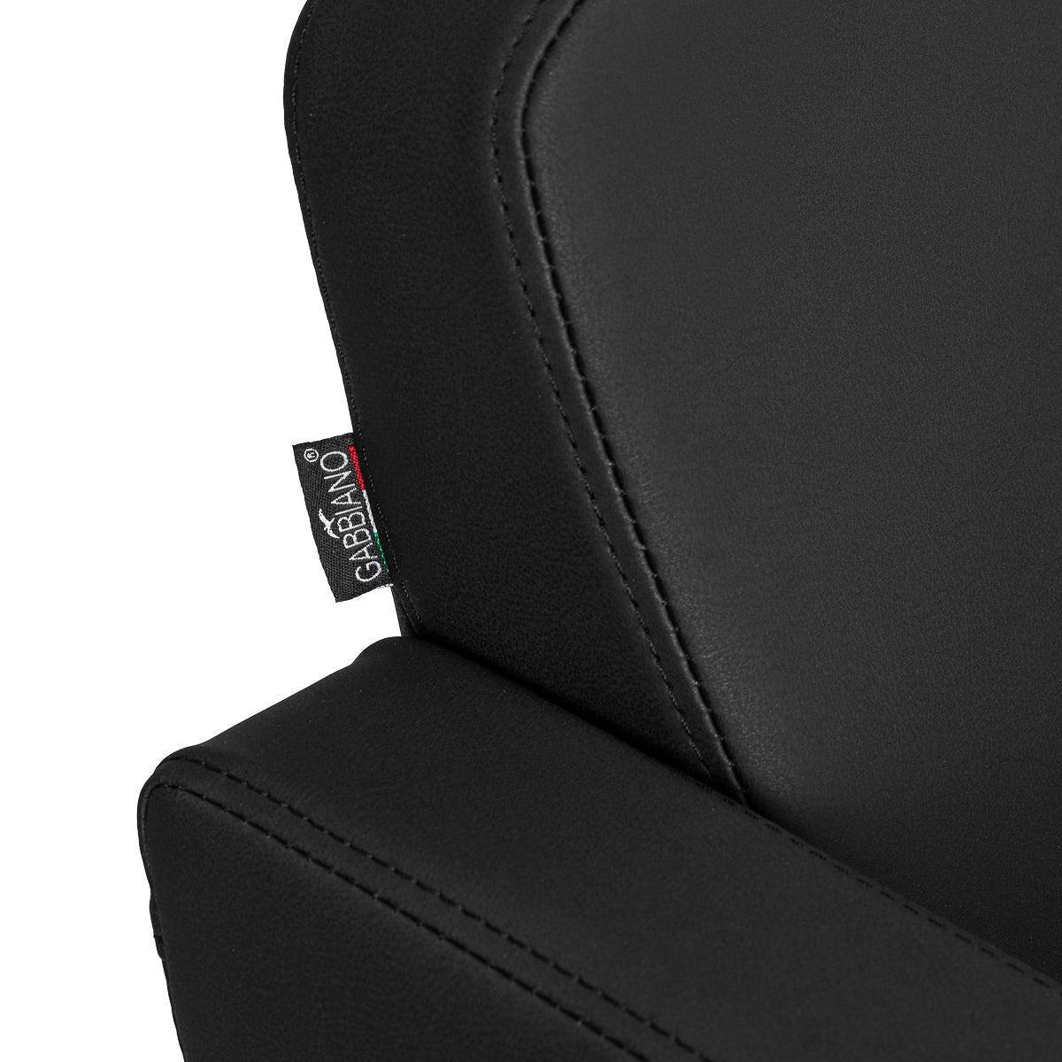 Fauteuil coiffeur Elara Noir (base noire)