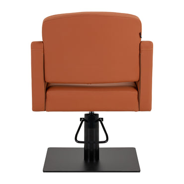 Fauteuil coiffeur Elara Brun (base noire)