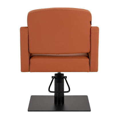 Fauteuil coiffeur Elara Brun (base noire)