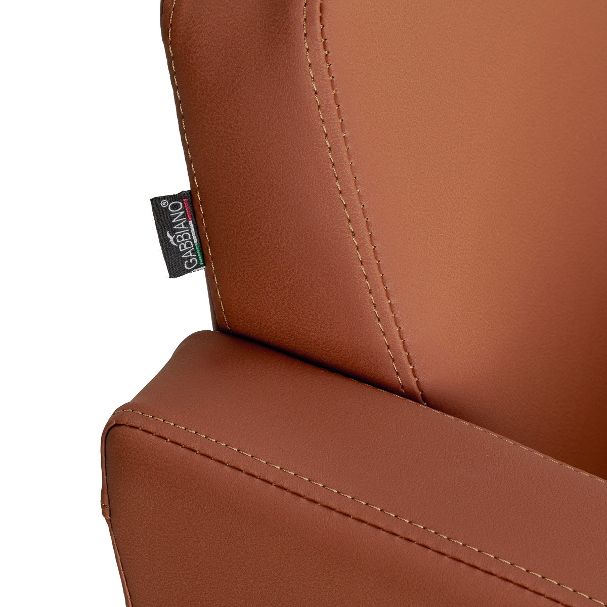 Fauteuil coiffeur Elara Brun (base noire)