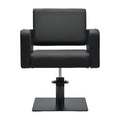 Fauteuil coiffeur Sierra Noir (base noire)