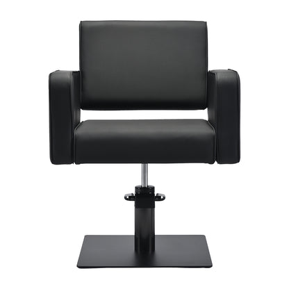 Fauteuil coiffeur Sierra Noir (base noire)