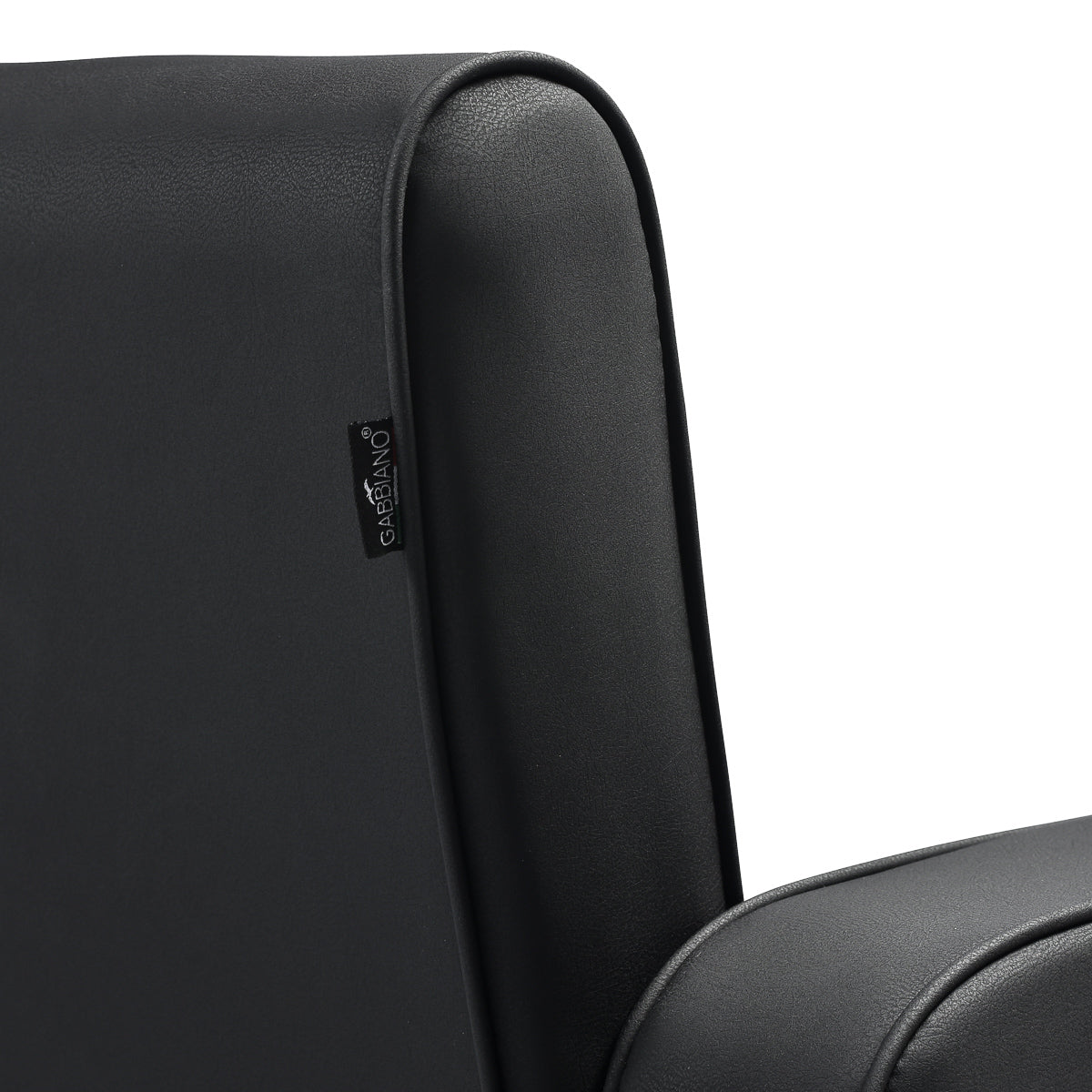Fauteuil coiffeur Sierra Noir (base noire)
