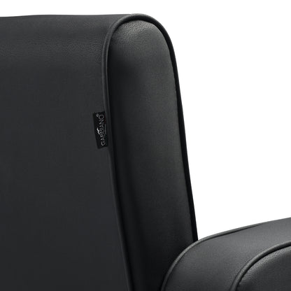Fauteuil coiffeur Sierra Noir (base noire)