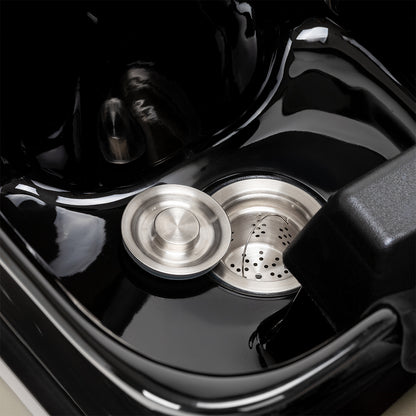 Bac à shampoing Elara Noir