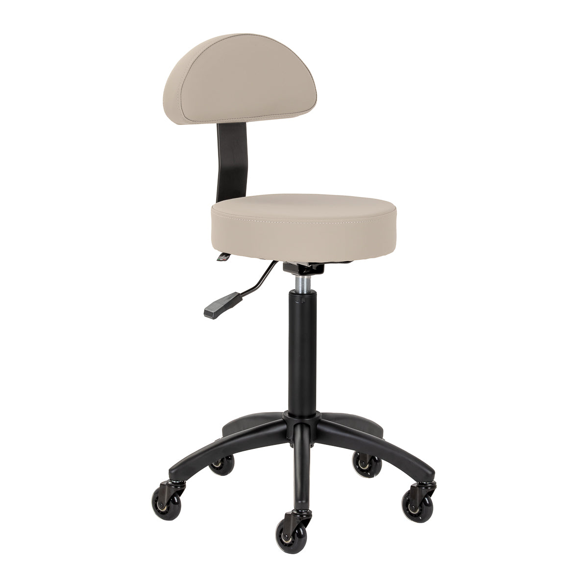 Tabouret coiffure Gabbiano D026 gris-beige