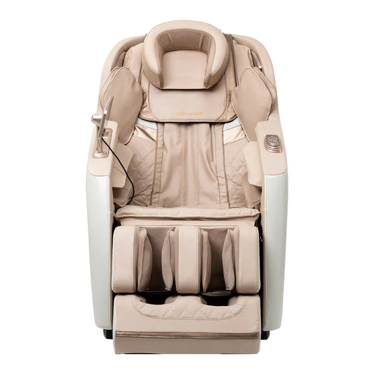 Fauteuil massant Relax Prime Crème & Beige