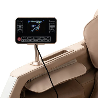 Fauteuil massant Relax Prime Crème & Beige