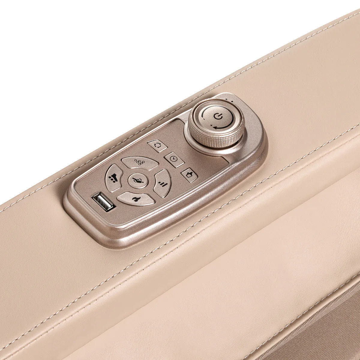 Fauteuil massant Relax Prime Crème & Beige
