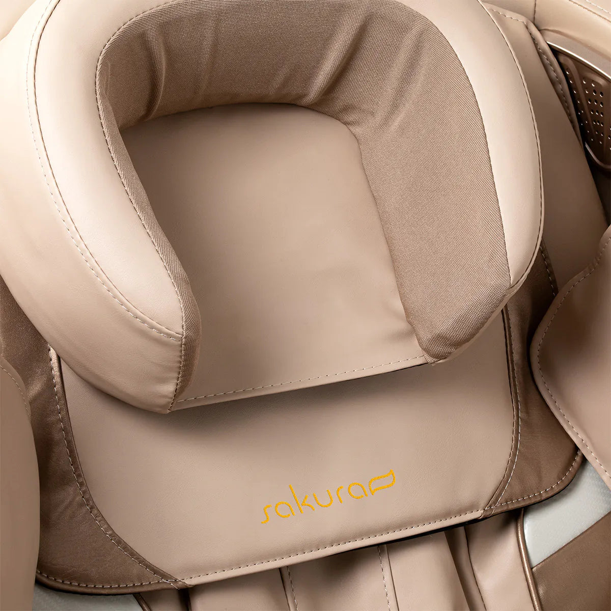 Fauteuil massant Relax Prime Crème & Beige
