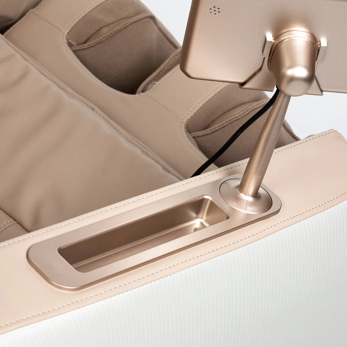 Fauteuil massant Relax Prime Crème & Beige