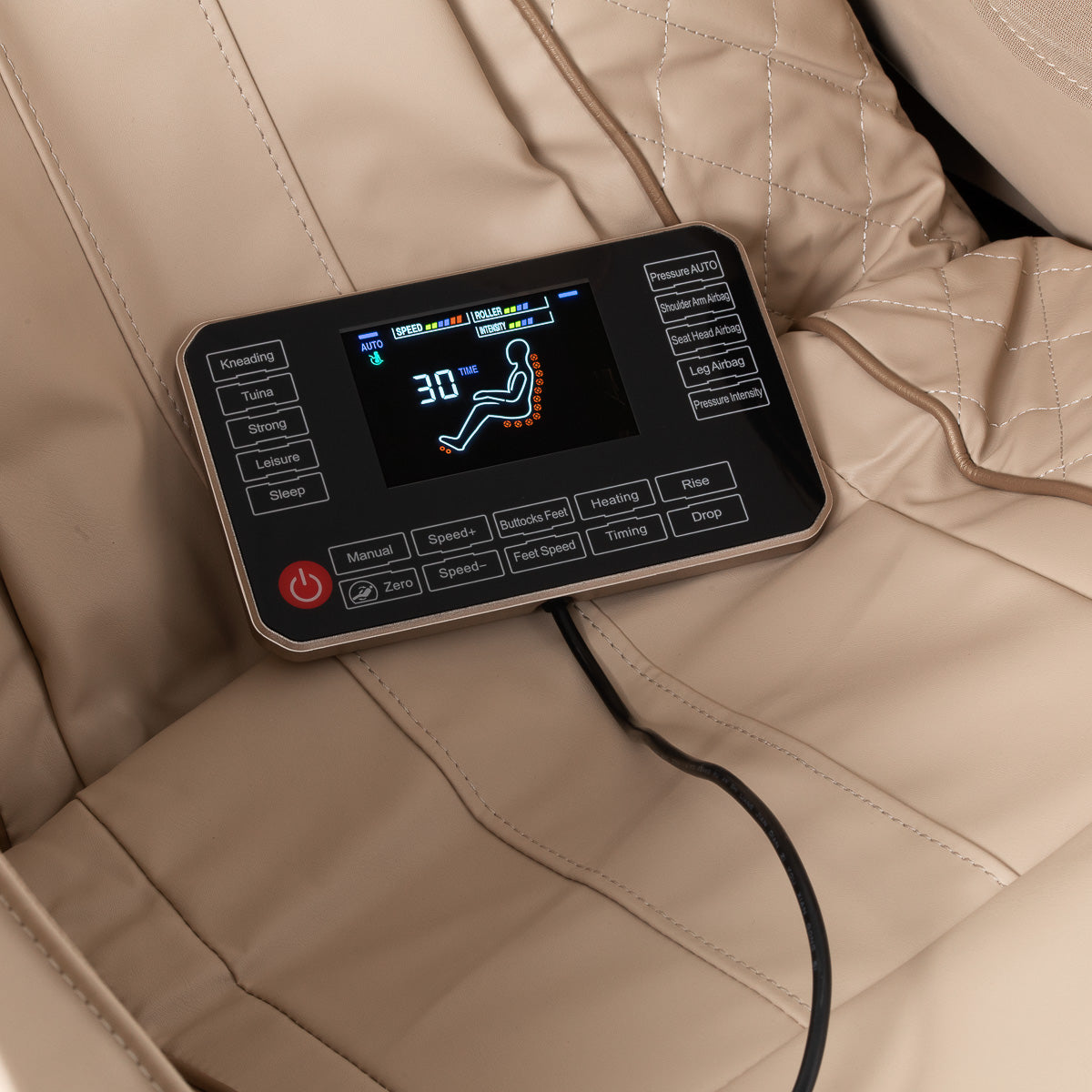 Fauteuil massant Relax Prime Plus Crème & Beige