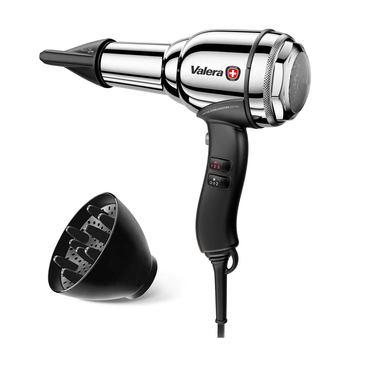 Valera sèche-cheveux Steel Master Chrome ionique