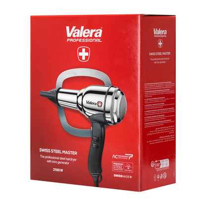 Valera sèche-cheveux Steel Master Chrome ionique