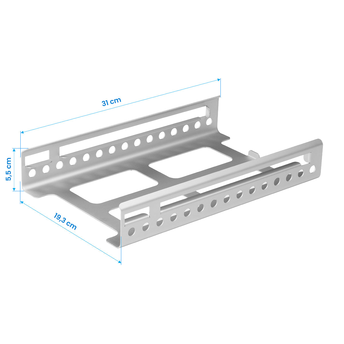 Support double plateaux pour autoclave – 3 L