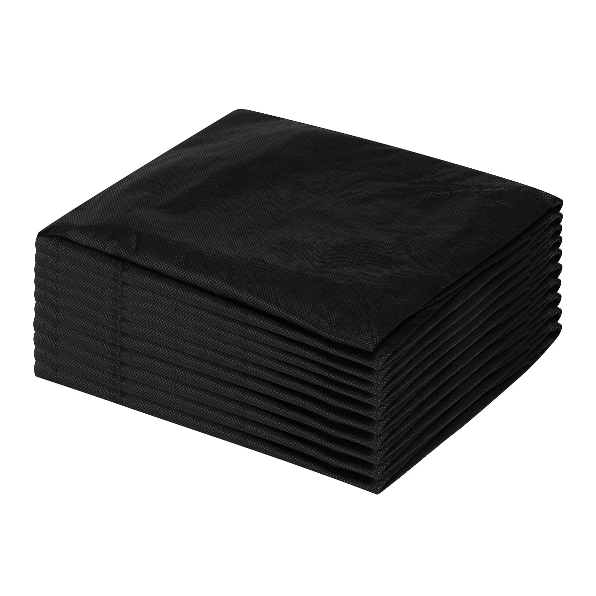 Housse de fauteuil jetable noire – 10 pcs