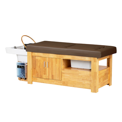Table-shampoing Head Spa Zen Brun