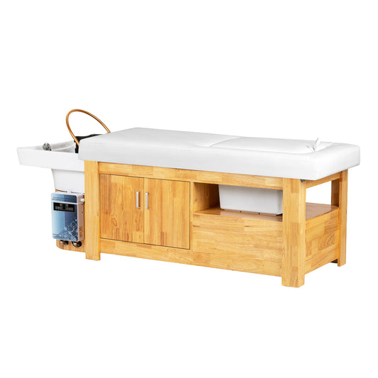 Table-shampoing Head Spa Zen Blanc