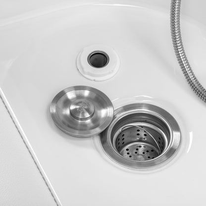 Table-shampoing Head Spa Zen Blanc