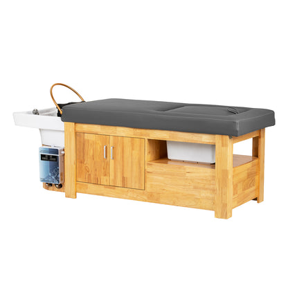 Table-shampoing Head Spa Zen Gris