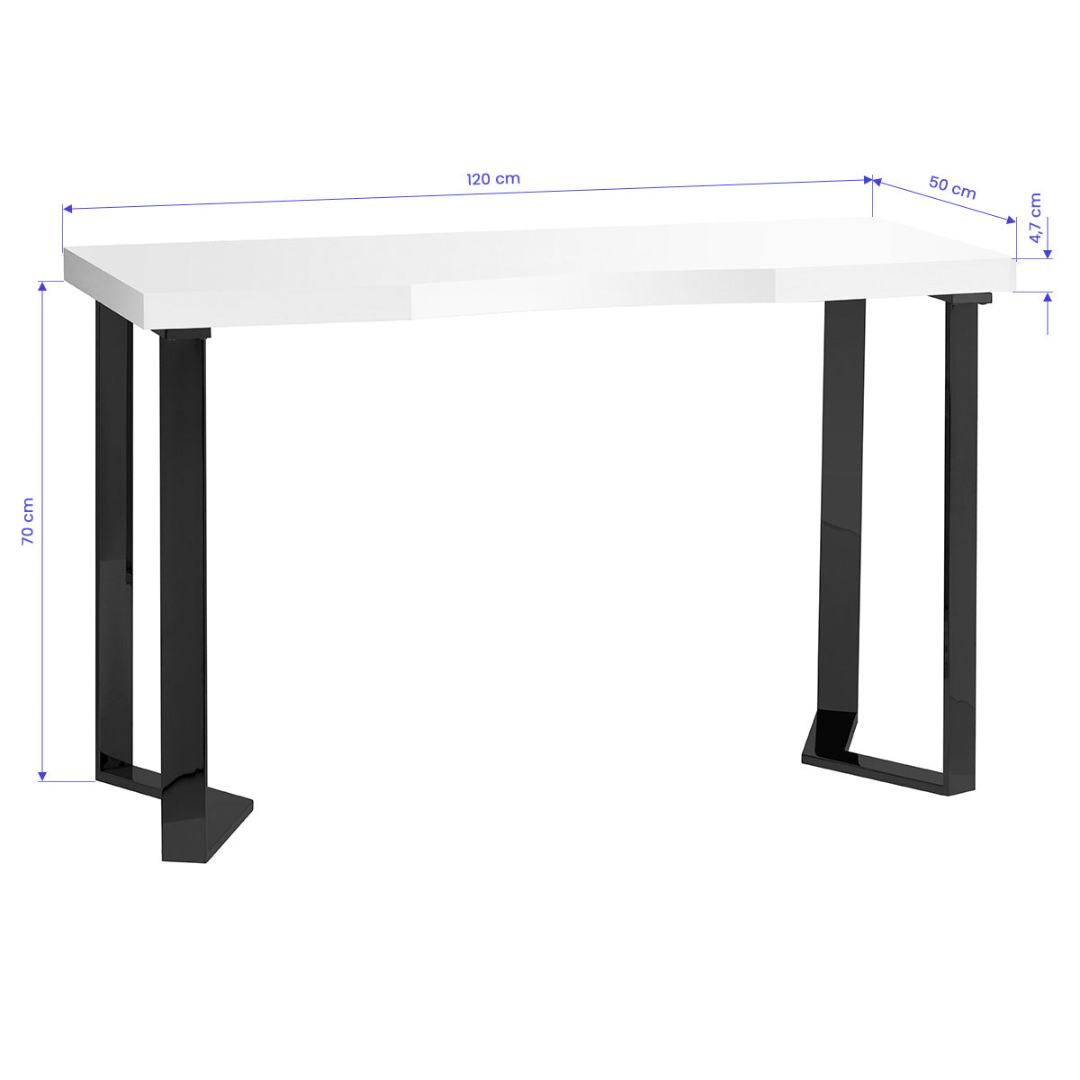 Table de manucure Studio Line 05 Blanc