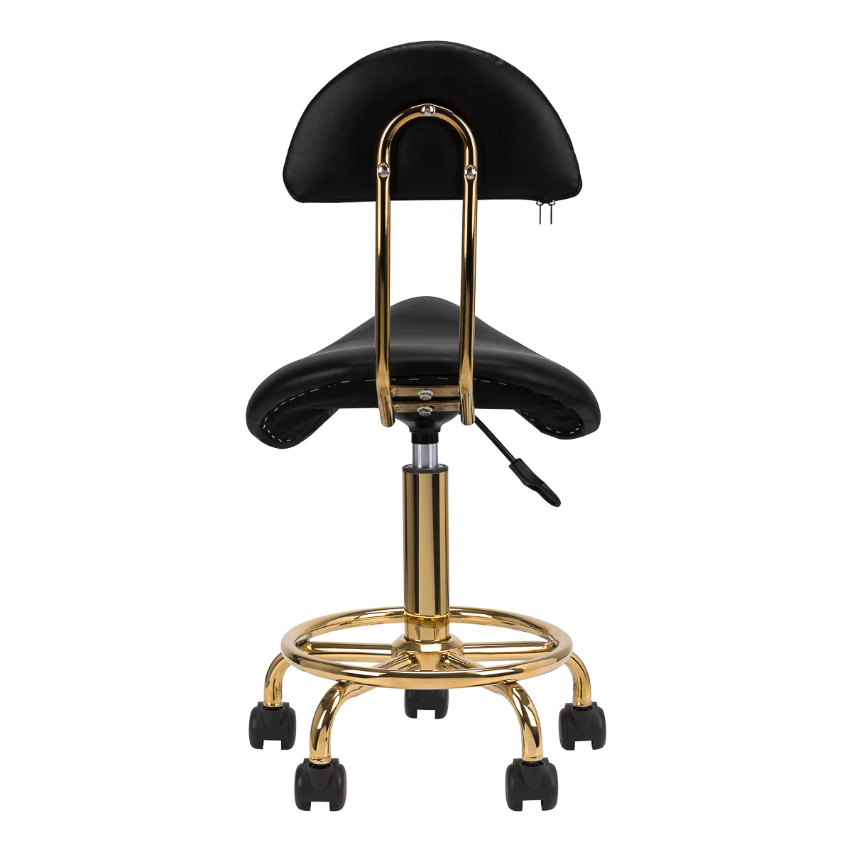 Tabouret cosmétique Essential Gold Noir – Série Sélection