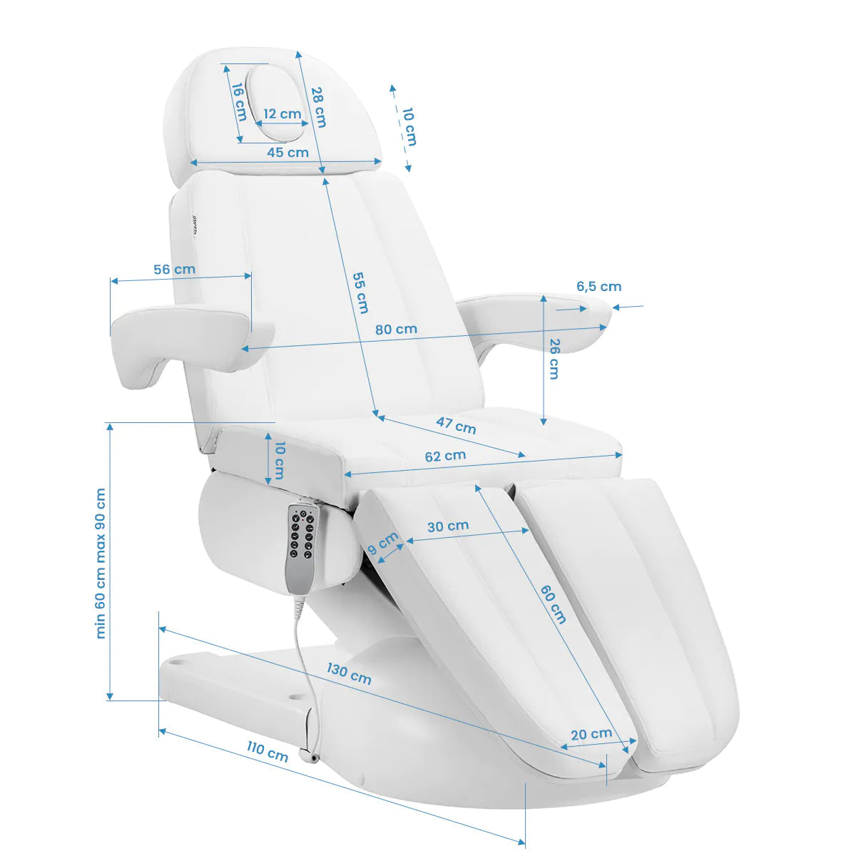 Fauteuil MORRIS Ultimate 5M Blanc