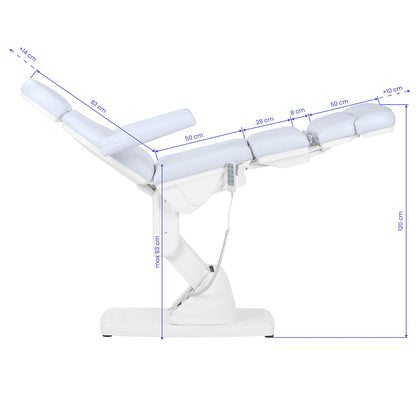 Fauteuil pédicure Medical Pro 4M Blanc Froid
