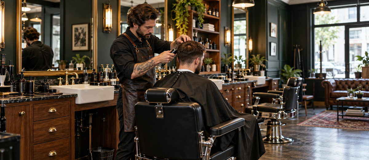 Maison Rosenberg — hero barber en situation